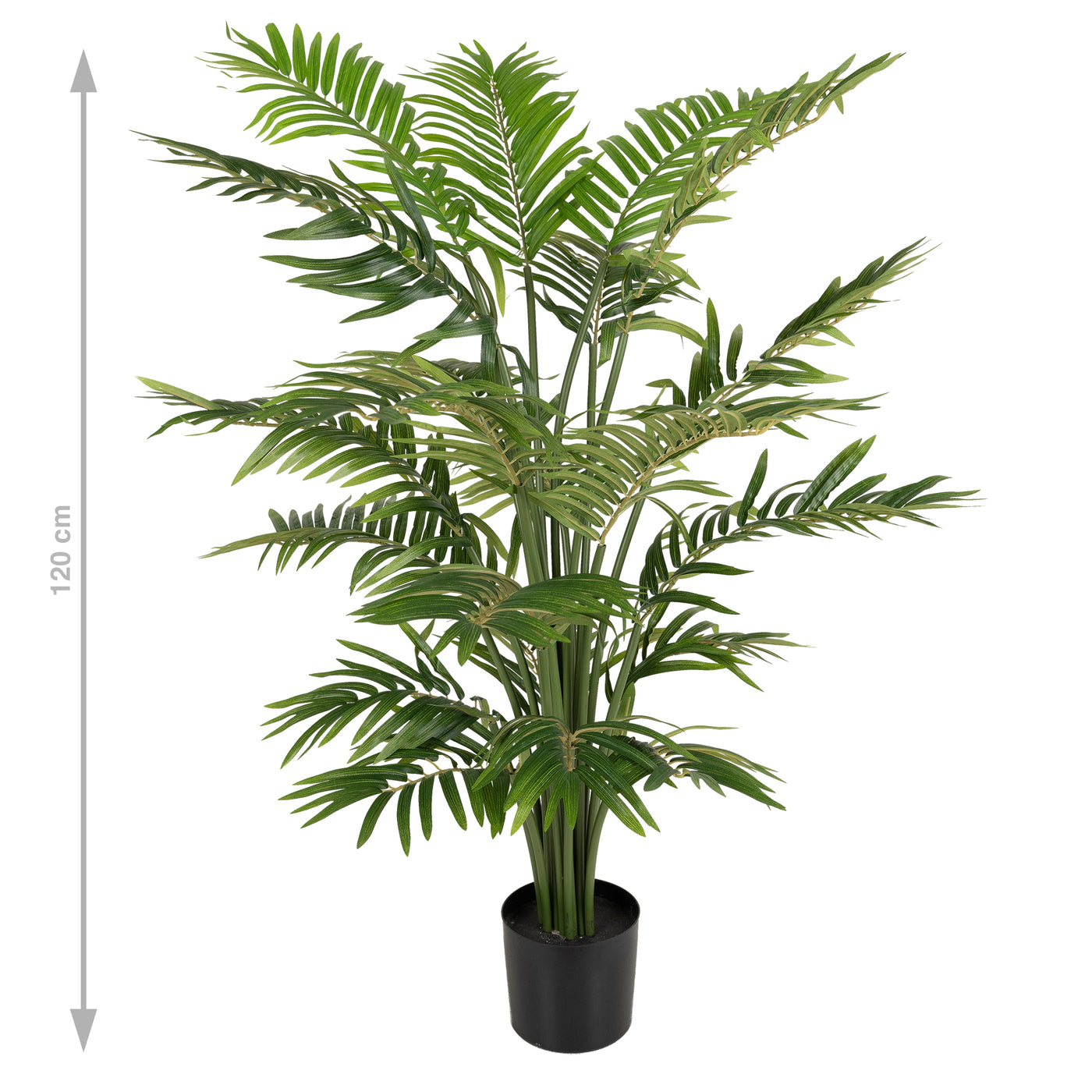 Palm artificial H120cm Areca cu 639 frunze