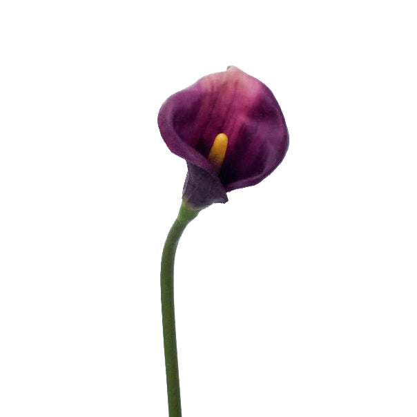 Calla artificiala mov-purpuriu H80 cm HO