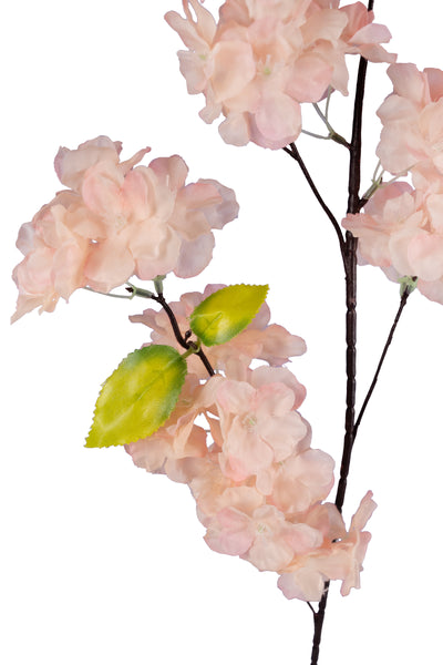 Crenguta artificiala de cires 4 ramuri cu flori H100 cm. roz