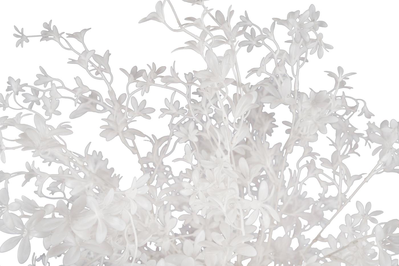 Crenguta artificiala de oncidium H90 cm cu 120 flori. alb