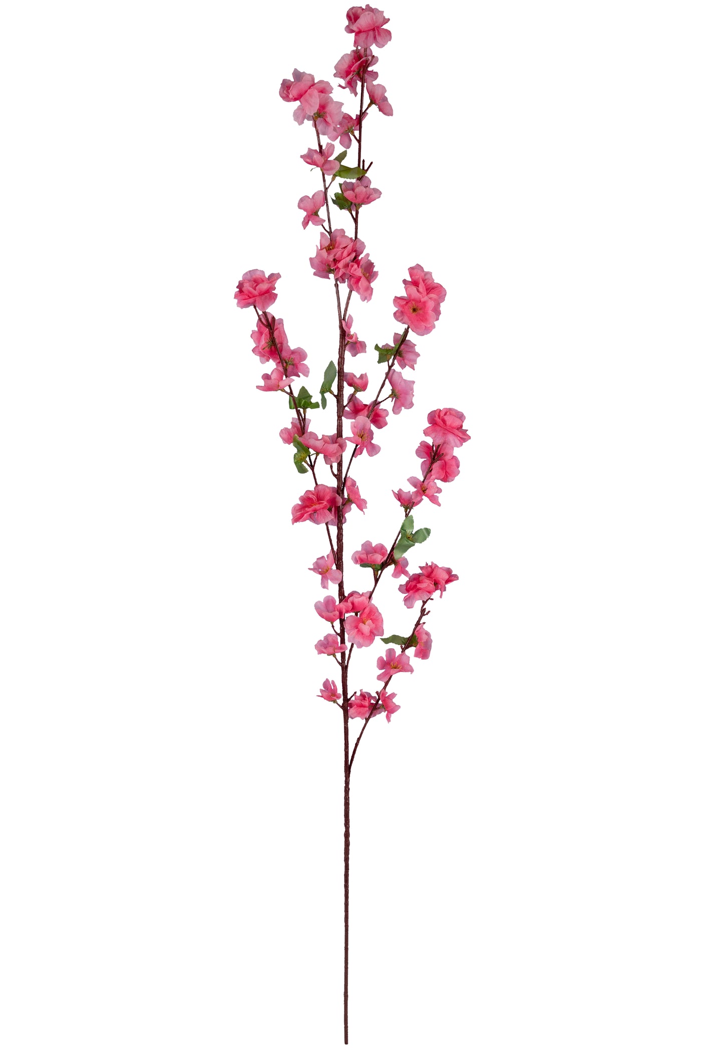 Crenguta artificiala de piersic cu flori H125 cm. roz
