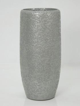Ghiveci flori D33xH67 cm Callisto, argintiu