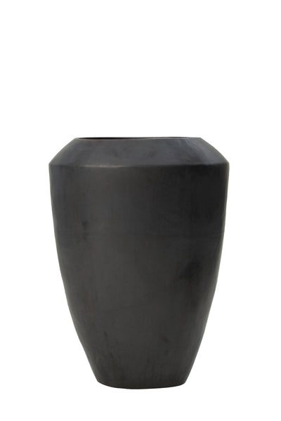 Ghiveci palnte D50xH68 cm ceramic Coppa, antracit semilucios