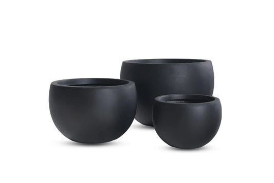 Ghiveci plante H33xD50 cm antracit