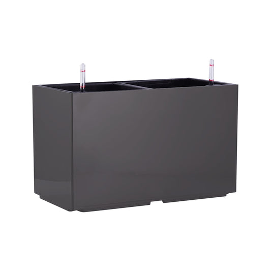 Jardiniera inteligenta L55.3xH33.3 cm RobertoRossi Wall gri