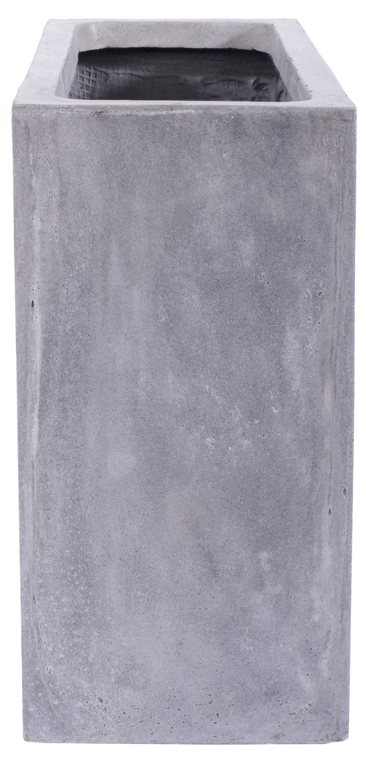Jardiniera flori 50x20xH40 cm Wall, gri ciment