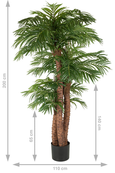Palm artificial H200cm Phoenix roebelenii cu 42 frunze