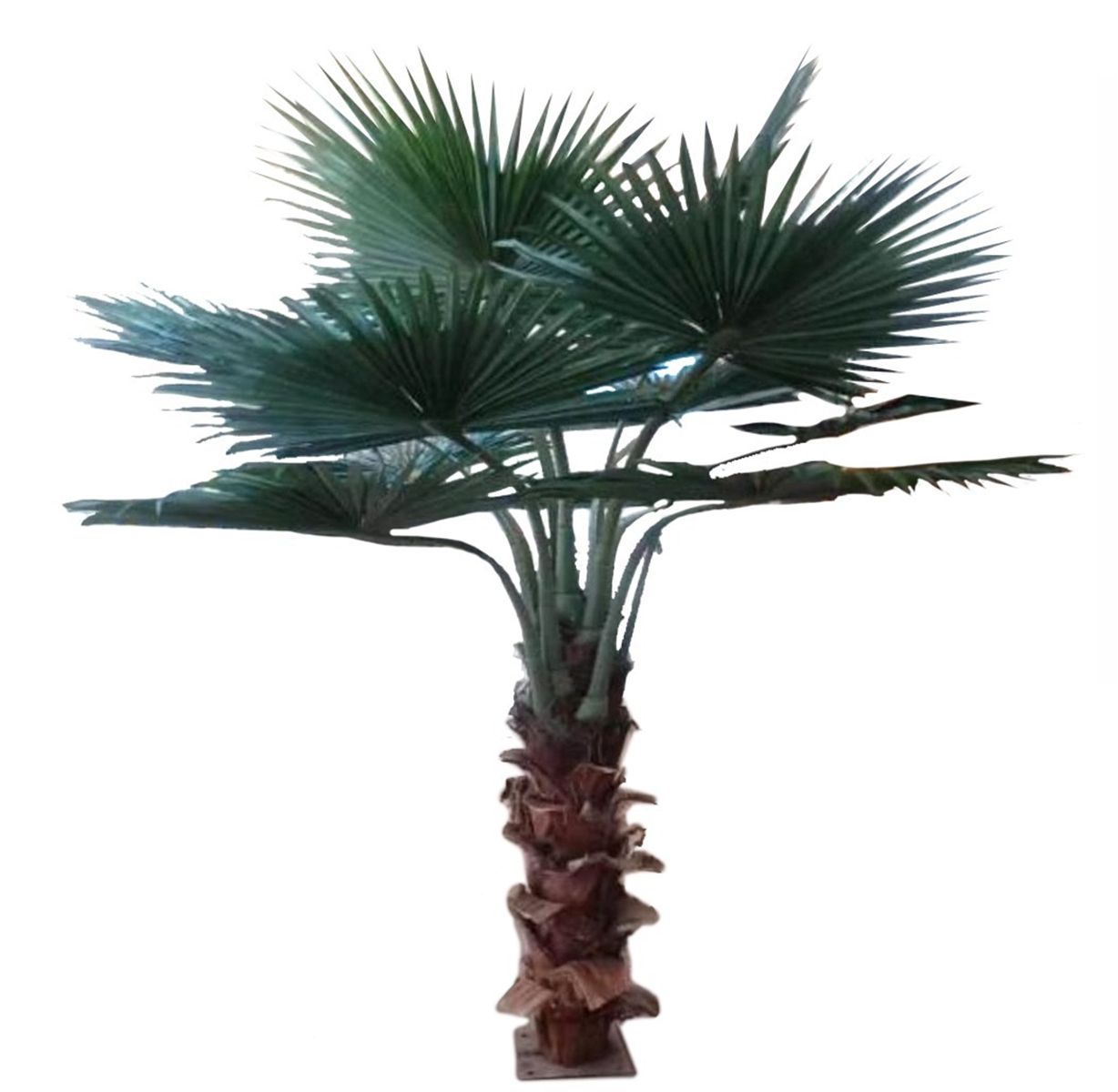 Palm artificial H200cm Washingtonia, coroana D300cm cu protectie UV