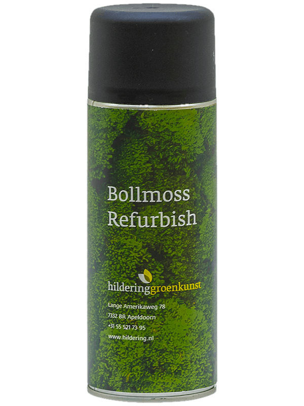 Spray can of moss