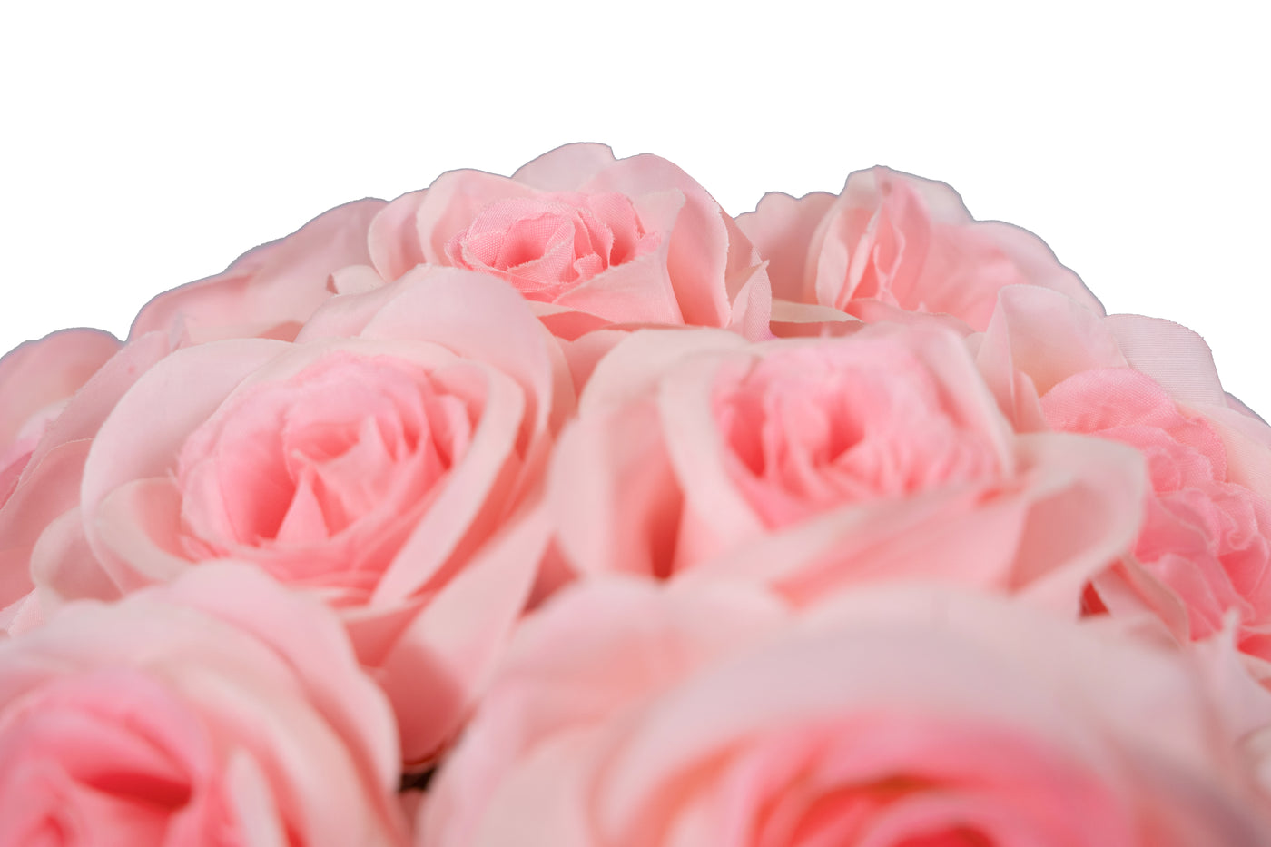 Trandafir artificial roz deschis D20xH50 cm