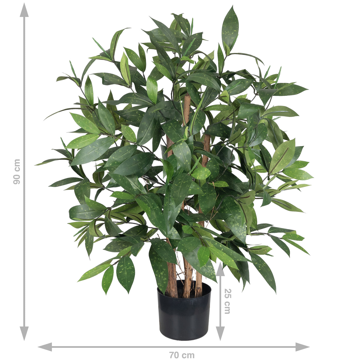 Dracaena artificiala Surculosa H90 cm