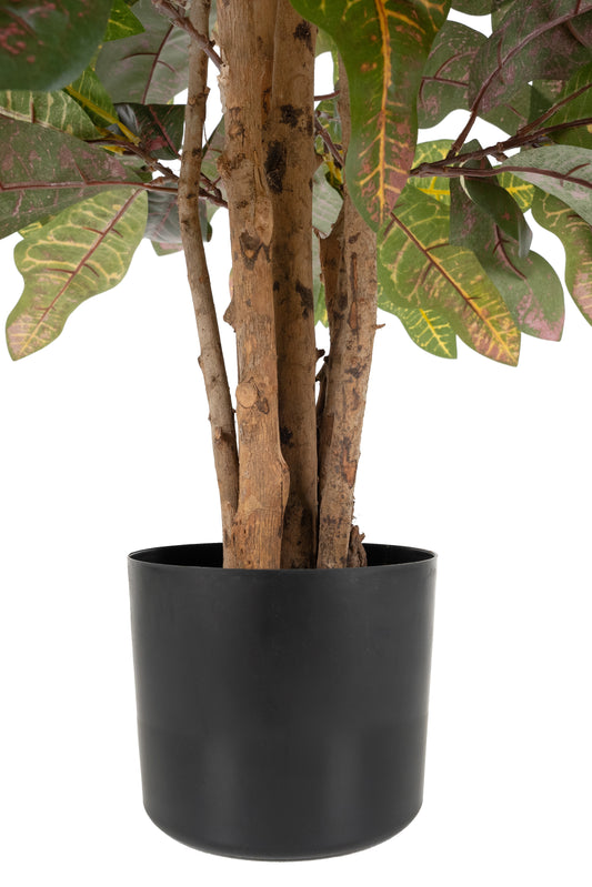 Copac artificial H90cm Croton petra cu 287 frunze