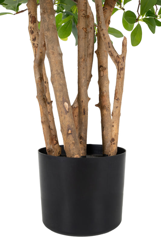 Copac artificial H120cm Ficus orient cu 2100 frunze