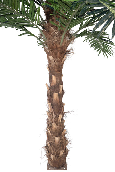 Palm artificial H350cm Phoenix exotic cu trunchi natural. coroana D350cm cu protectie UV