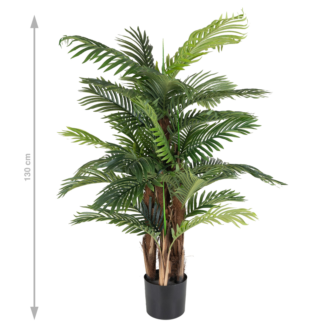 Palm artificial H130cm Areca cu 36 frunze