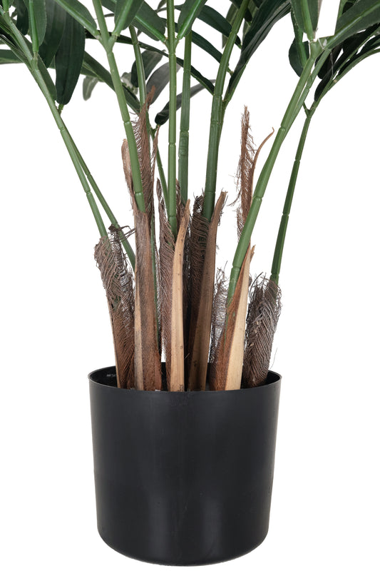 Palmier artificial H120cm Kentia cu 12 frunze