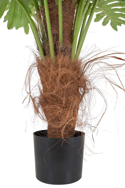 Planta artificiala H180cm Philodendron xanadu cu 44 frunze