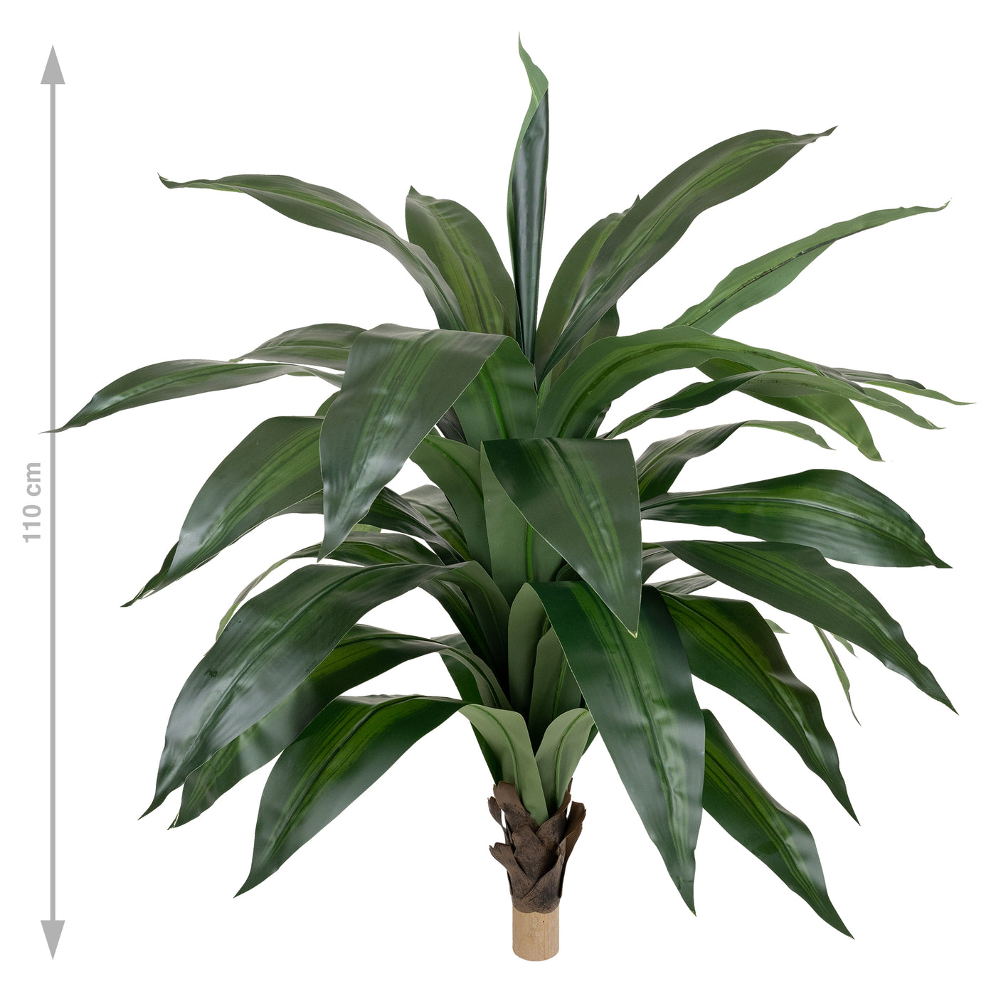 Dracaena artificiala fragrans cu 36 frunze H110 cm