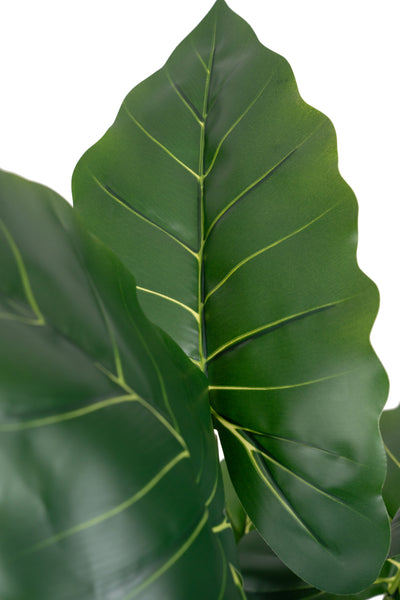 Alocasia artificiala H110cm calidora cu 14 frunze