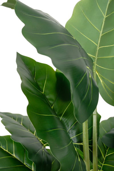 Alocasia artificiala H110cm calidora cu 14 frunze