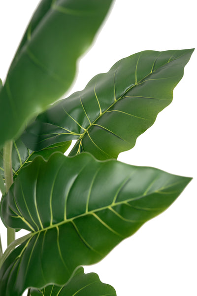 Alocasia artificiala H110cm calidora cu 14 frunze