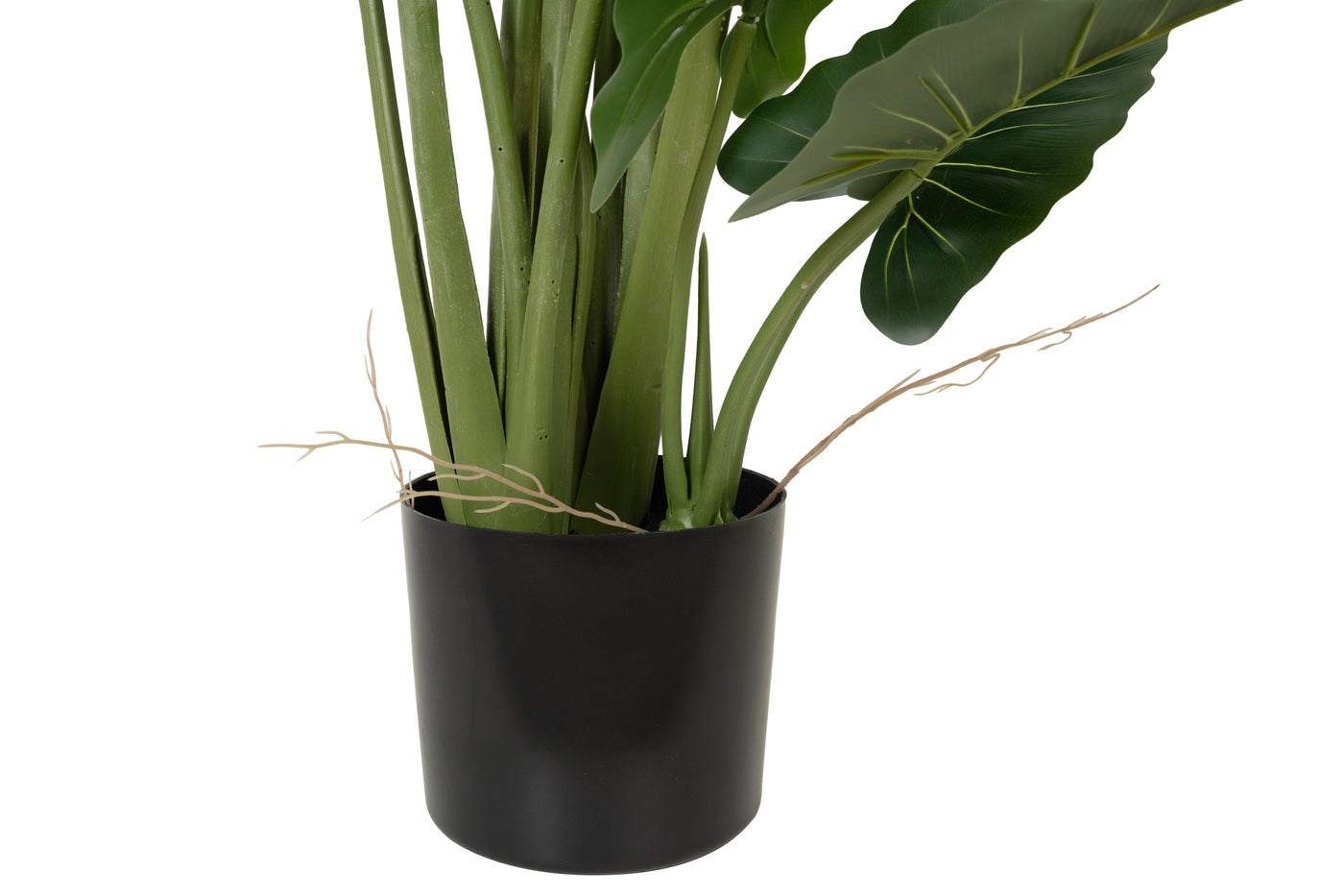 Alocasia artificiala H140cm calidora cu 14 frunze