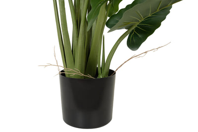 Alocasia artificiala H140cm calidora cu 14 frunze