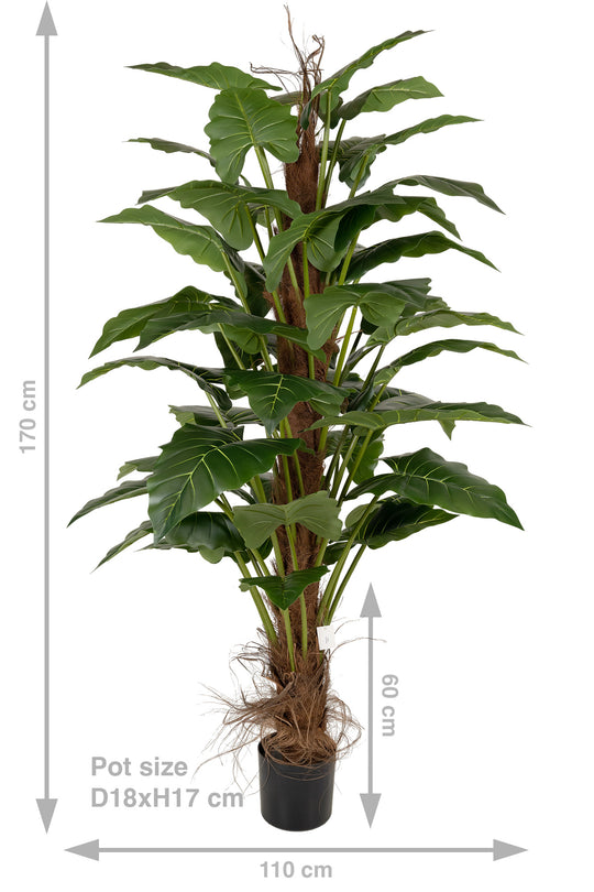 Alocasia artificiala H180cm cu 44 frunze