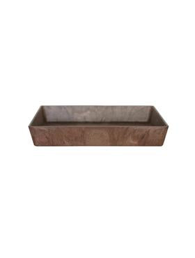 Farfurie din plastic pentru ghiveci Artstone Ella 26x26x4 cm 40345