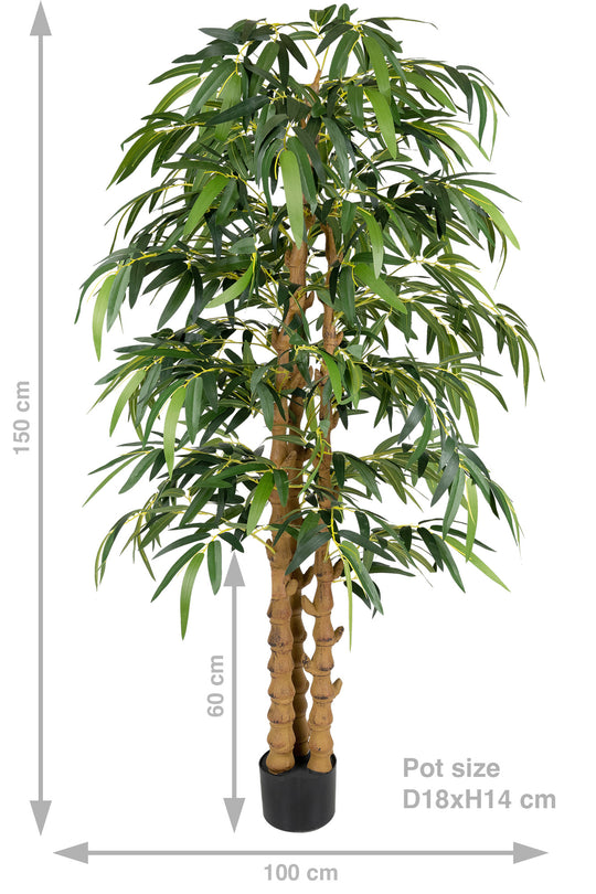 Bambus artificial H180cm Buddha cu 1344 frunze