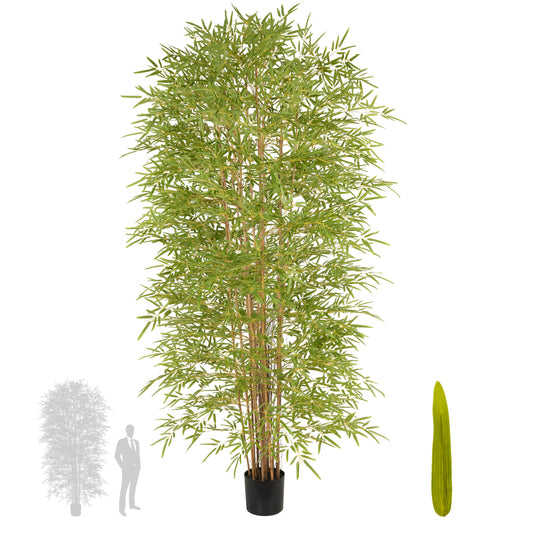 Bambus japonez artificial H240cm cu 8262 frunze