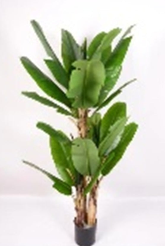 Banan artificial cu 3 tulpini H180cm