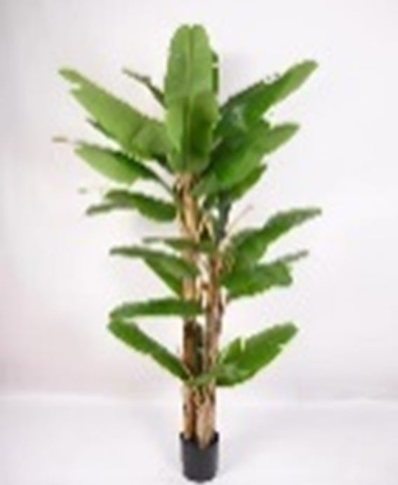 Banan artificial cu 3 tulpini H210cm