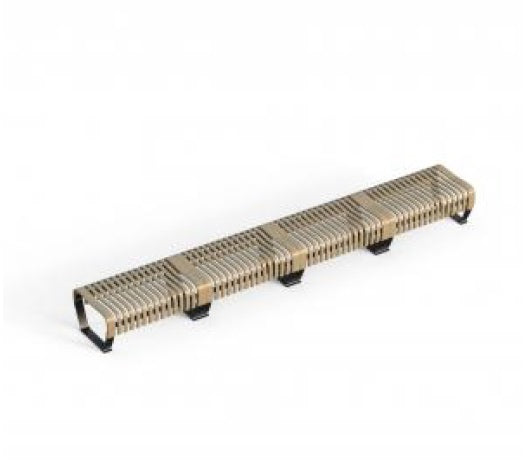 Banca urbana de exterior fara spatar 400x61.3x50 cm