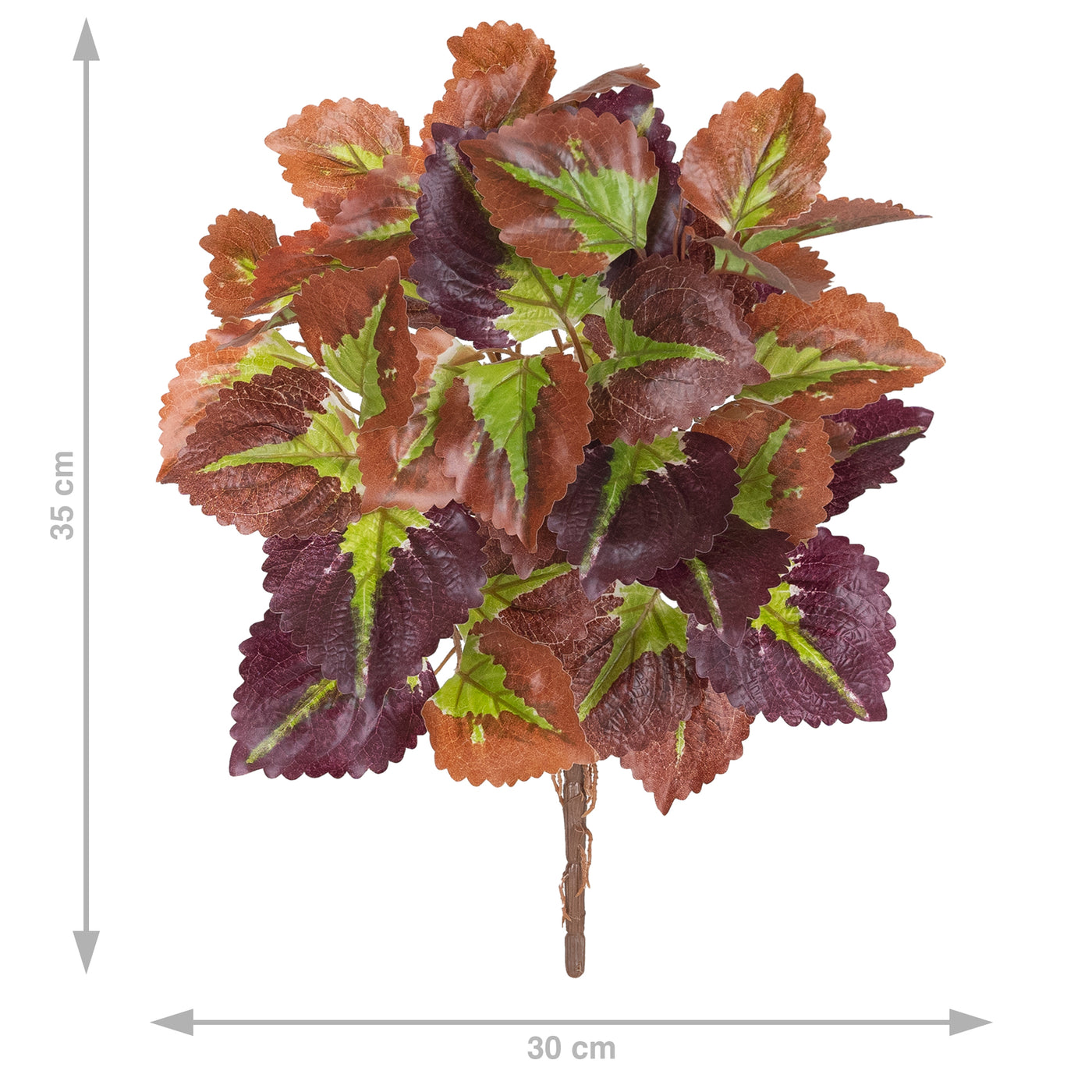 Begonia artificiala multicolora Rex D35xH40 cm cu protectie UV