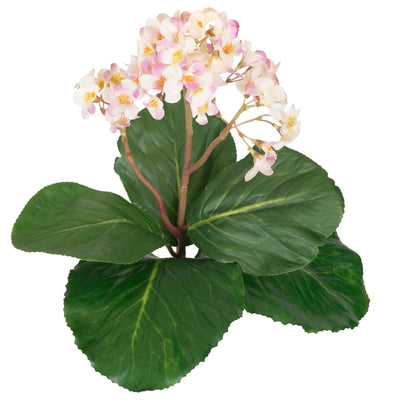 Bergenia artificiala roz pal H40 cm