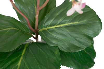 Bergenia artificiala roz pal H40 cm