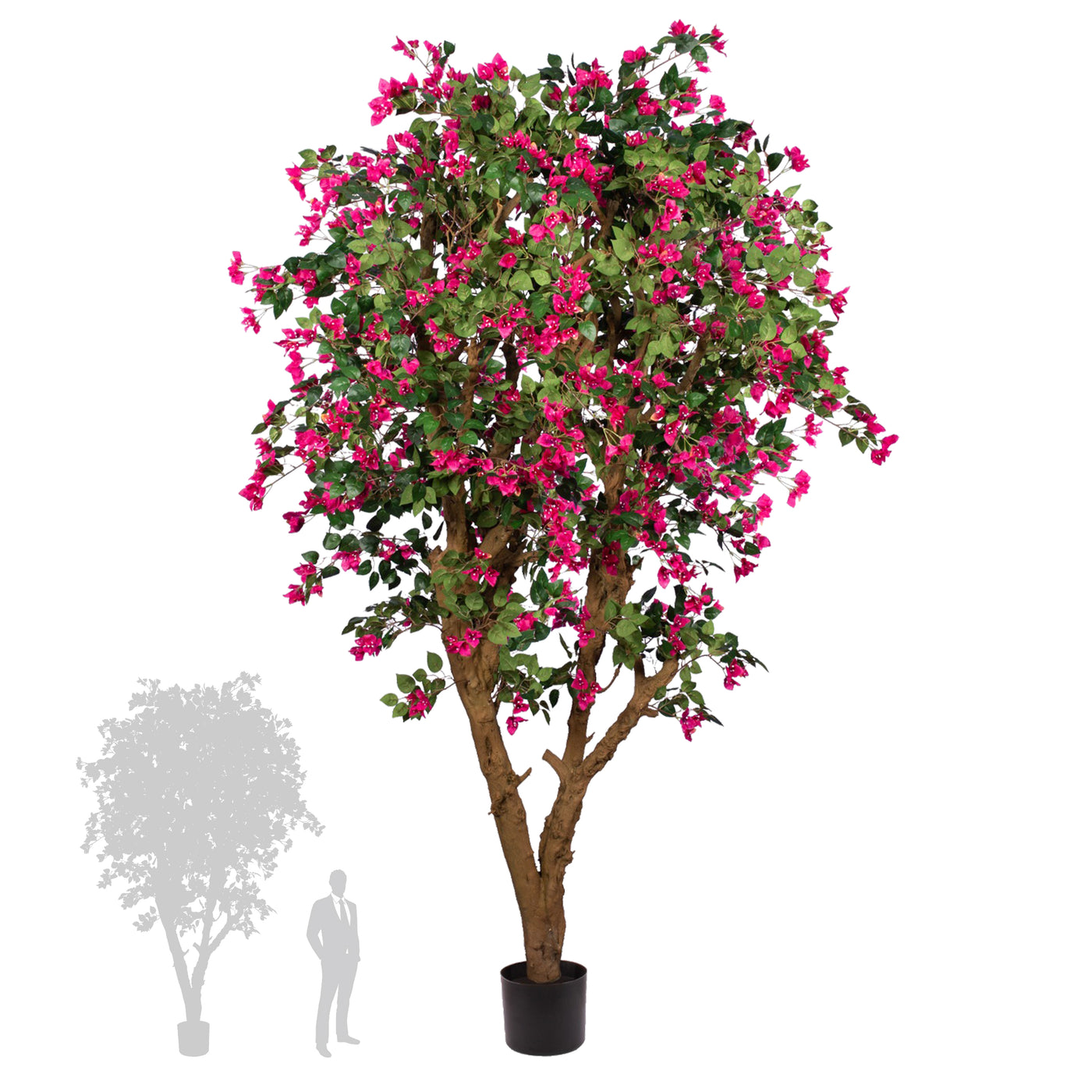 Bonsai artificial Bougainvillea cu flori roz