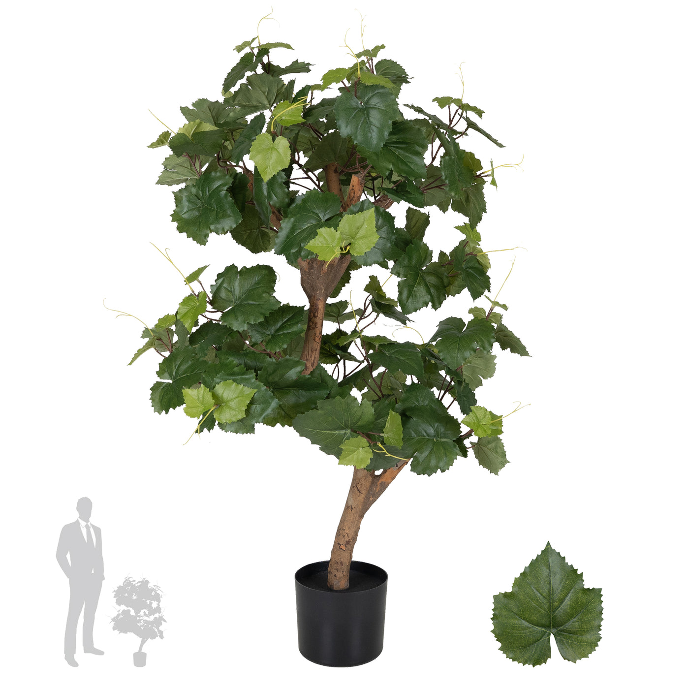 Bonsai artificial H100cm de vita de vie cu 168 frunze