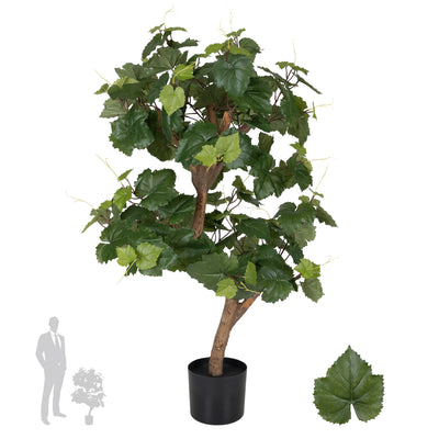 Bonsai artificial H100cm de vita de vie cu 168 frunze