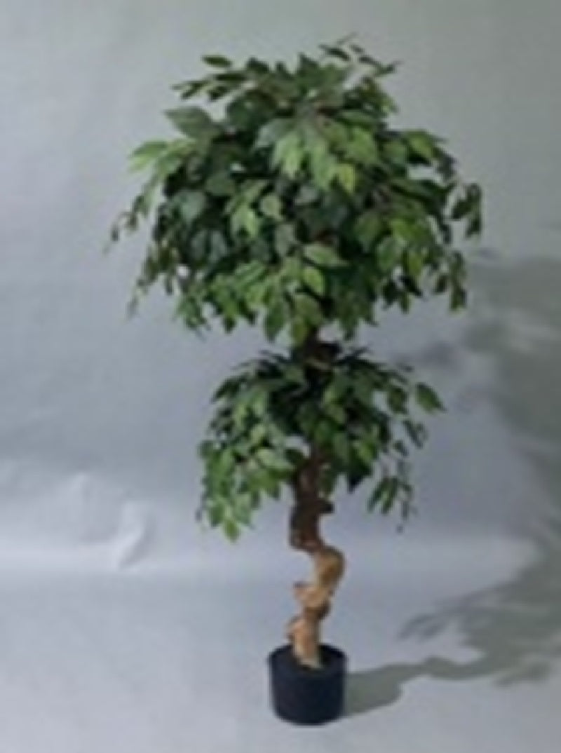 Bonsai artificial H140cm Ficus microcarpa cu .... frunze