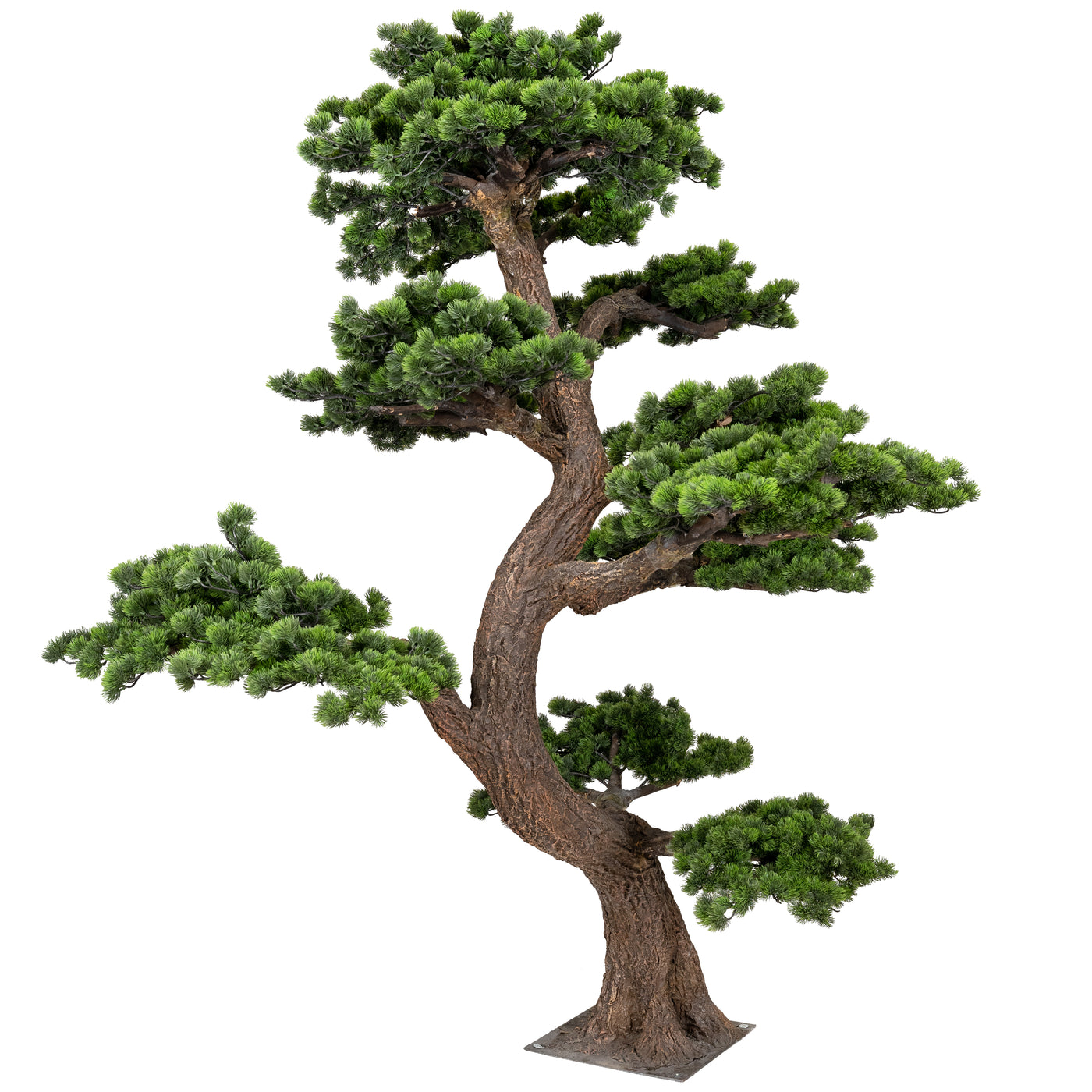 Bonsai artificial H220cm Pin cu trunchi din fibra de sticla. coroana D210xW150cm