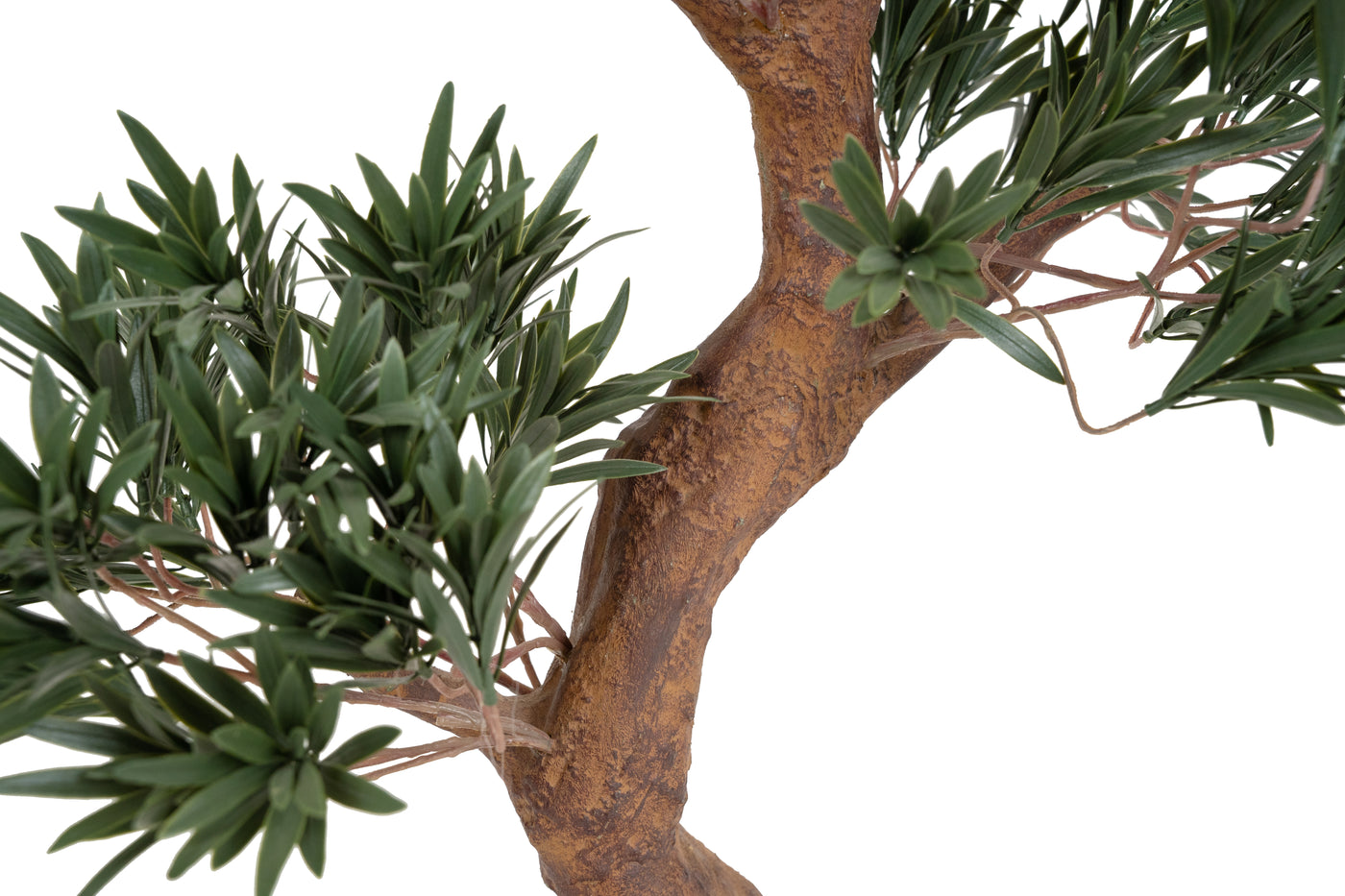 Bonsai artificiala Podocarpus 90 cm. 3312 frunze