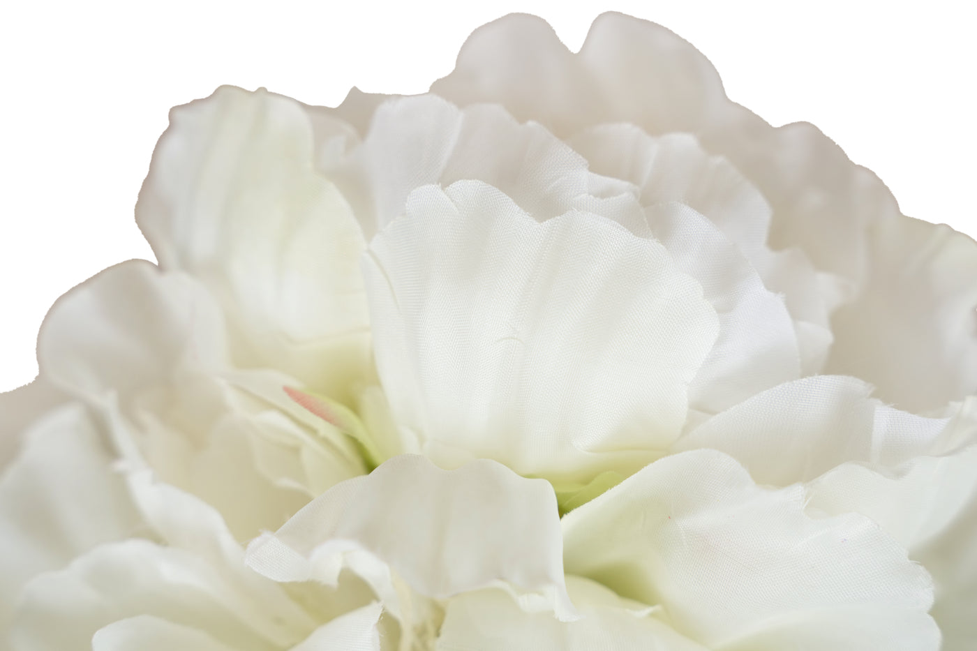 Buchet cu flori artificiale albe de Bujori H33 cm HO