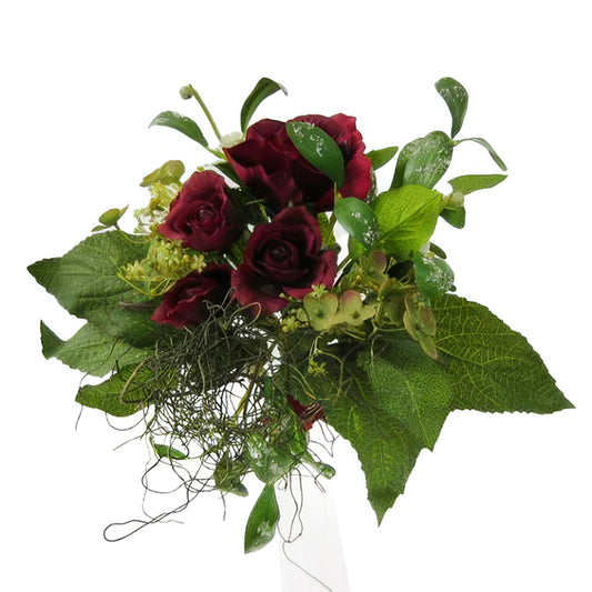 Buchet cu Hortensia artificiala HO rosu