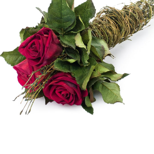Buchet de Trandafiri artificiali rosii D15xH70 CM HO