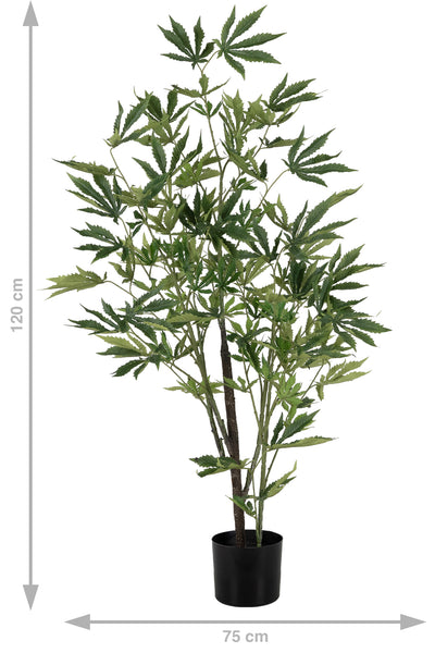 Cannabis artificial H120 cm cu 135 frunze