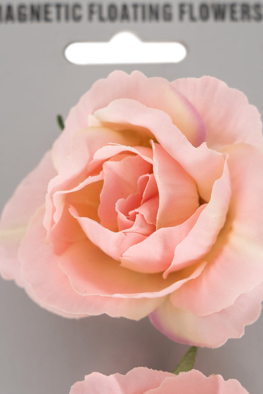 Capete de flori de Trandafiri artificiali roz D5 cm HO