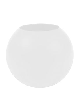 Cascara Globe 43x39 cm alb portocaliu