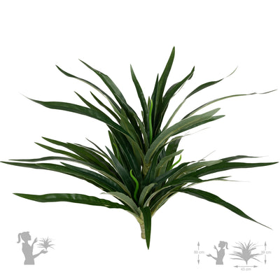 Chlorophytum artificial M D43xH40 cm cu 56 frunze GD